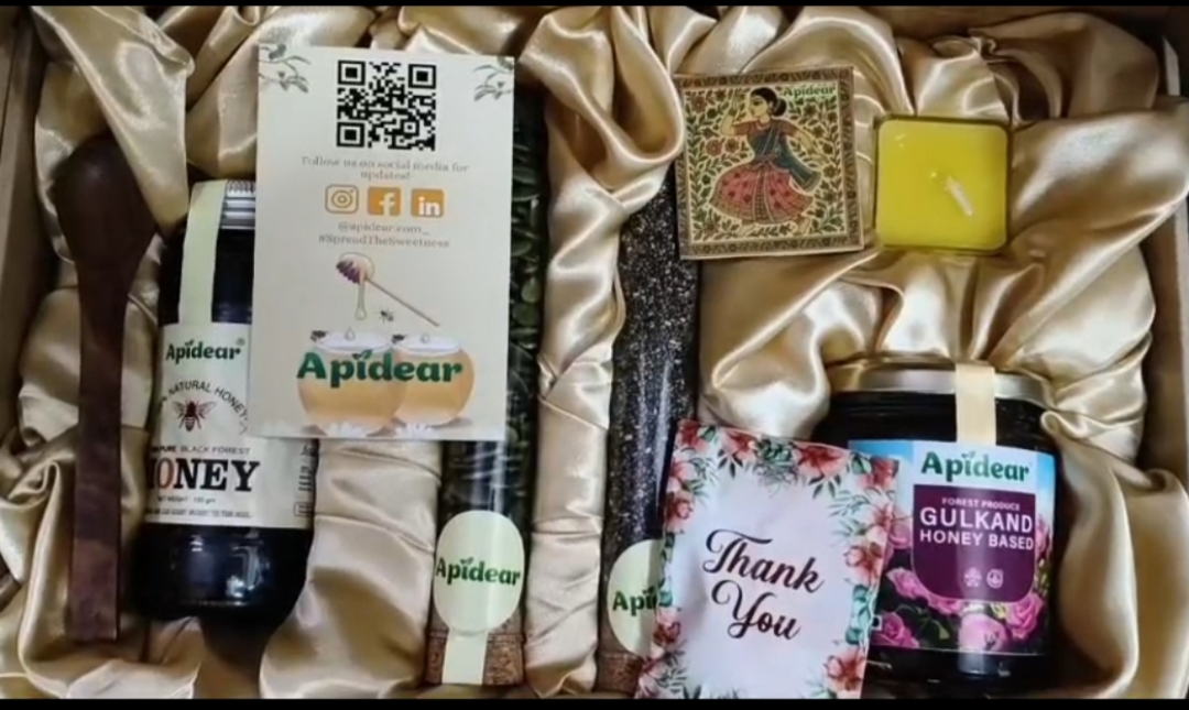 Diwali Gifts Hamper With Candle view 2