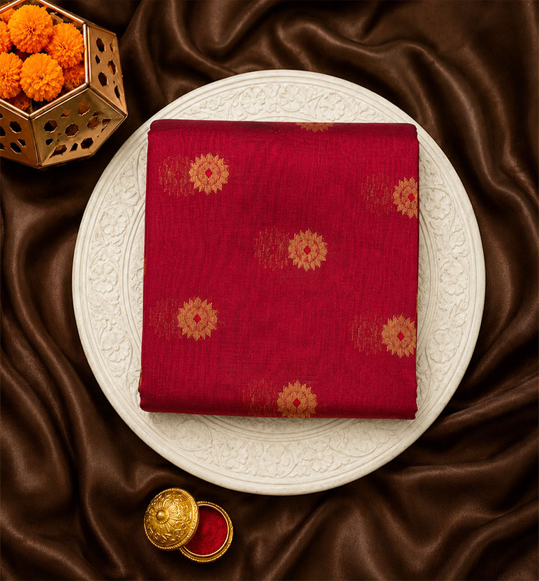 Handloom Chanderi Silk Cotton Saree