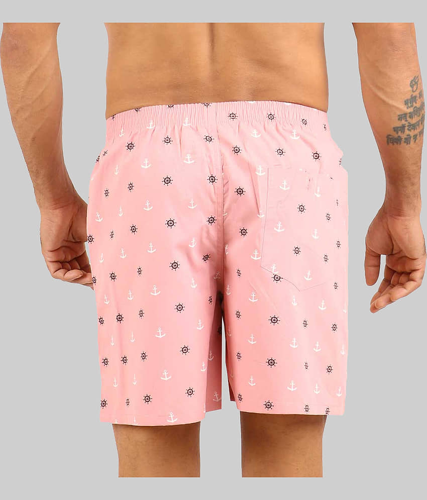Supersquad Pack of 1 Cotton Boxers For Men's ( Sky Blue ) view 2