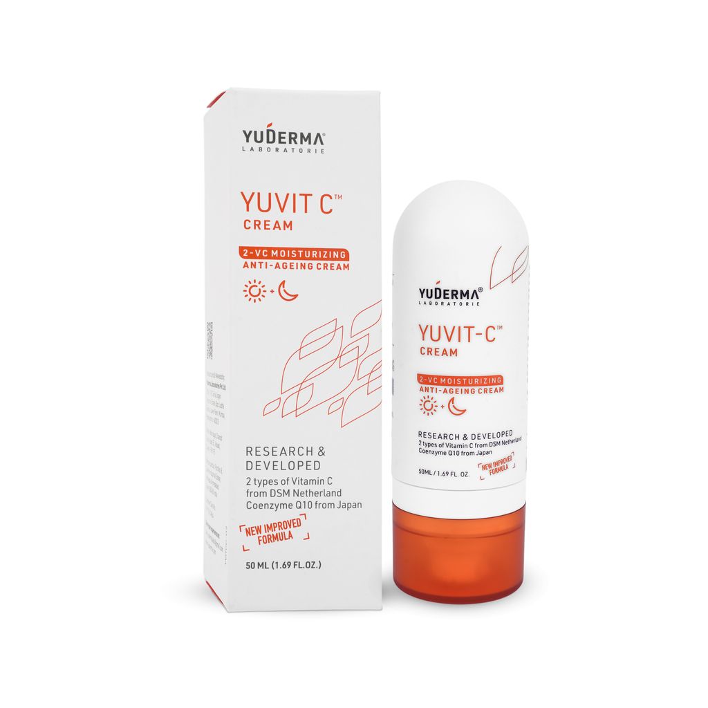 Yuderma Yuvit C Cream-2VC - Moisturizing Antiaging Cream | 50ml