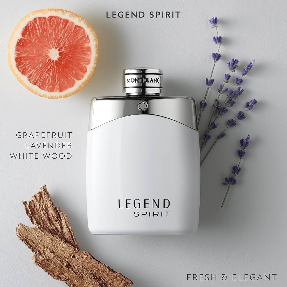 Mont Blanc Legend Spirit Eau De Toilette for Men 100ml – Fresh, Clean & Long-Lasting Fragrance view 2