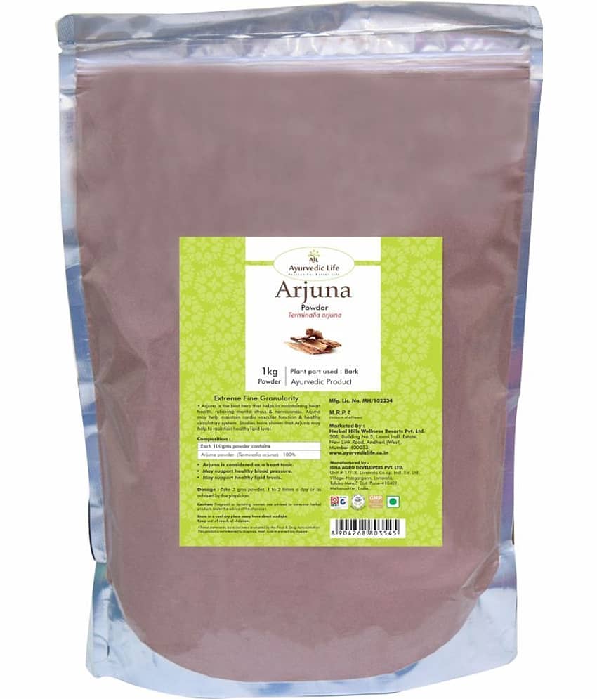 Ayurvedic Life Arjuna Powder 1 Kg Pack of 1