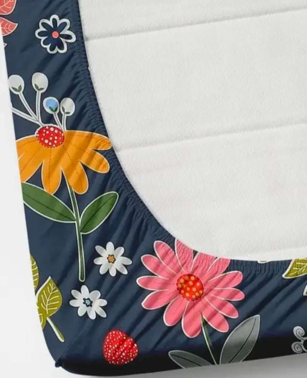 Homdazal Microfibre Abstract Queen Size Multi Color - Multi, Size - Queen view 2