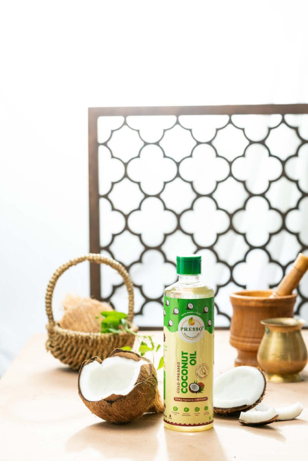 Presso Cold Pressed Coconut Oil 250ml
