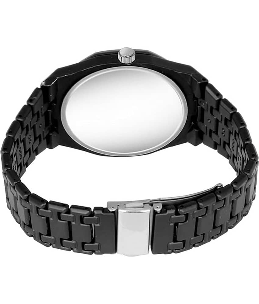 acnos Black Stainless Steel Analog Men's Watch view 2