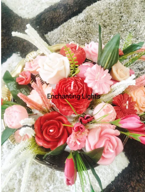 Candle Bouquet view 2