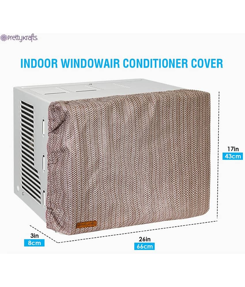PrettyKrafts Single Others Brown AC Cover for Tower AC view 2
