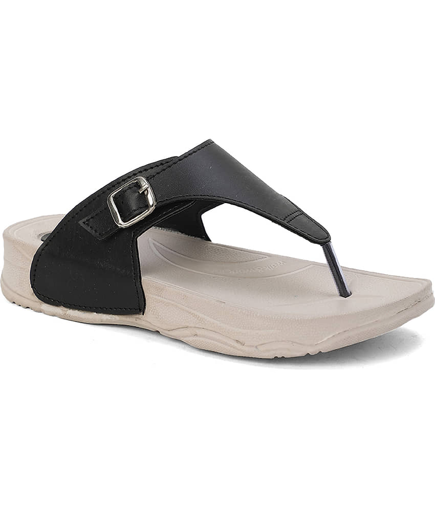 Cozy Wear Tan Women's Thong Flip Flop view 2