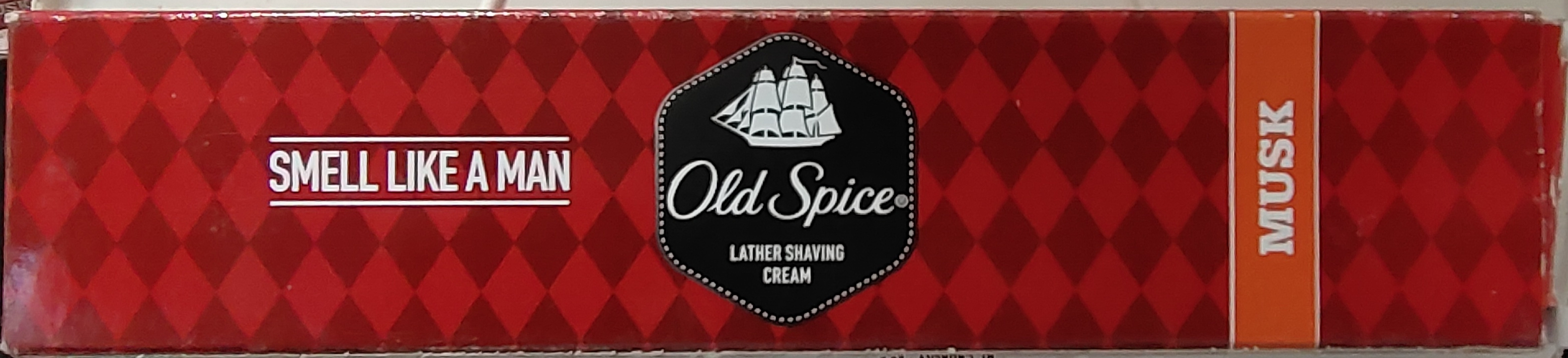 Old spice lather shaving cream musk