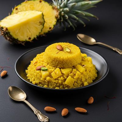 Pineapple Kesari Bath