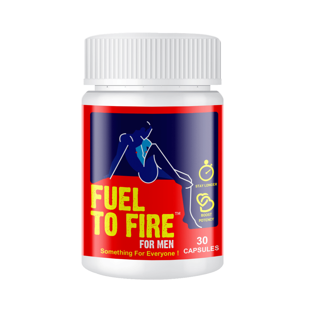 Fuel to Fire For Men Capsules (Booster for Men-Strength, Stamina, Energy Enhancing, Mood, Endurance Boost)