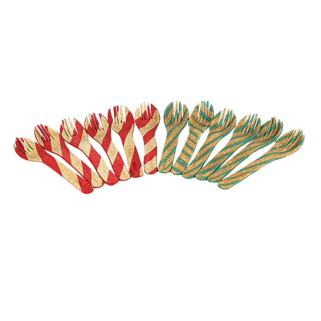 EdiblePRO Edible Big Spork – Flavorful Fun for Every Bite - 16 Pc view 2