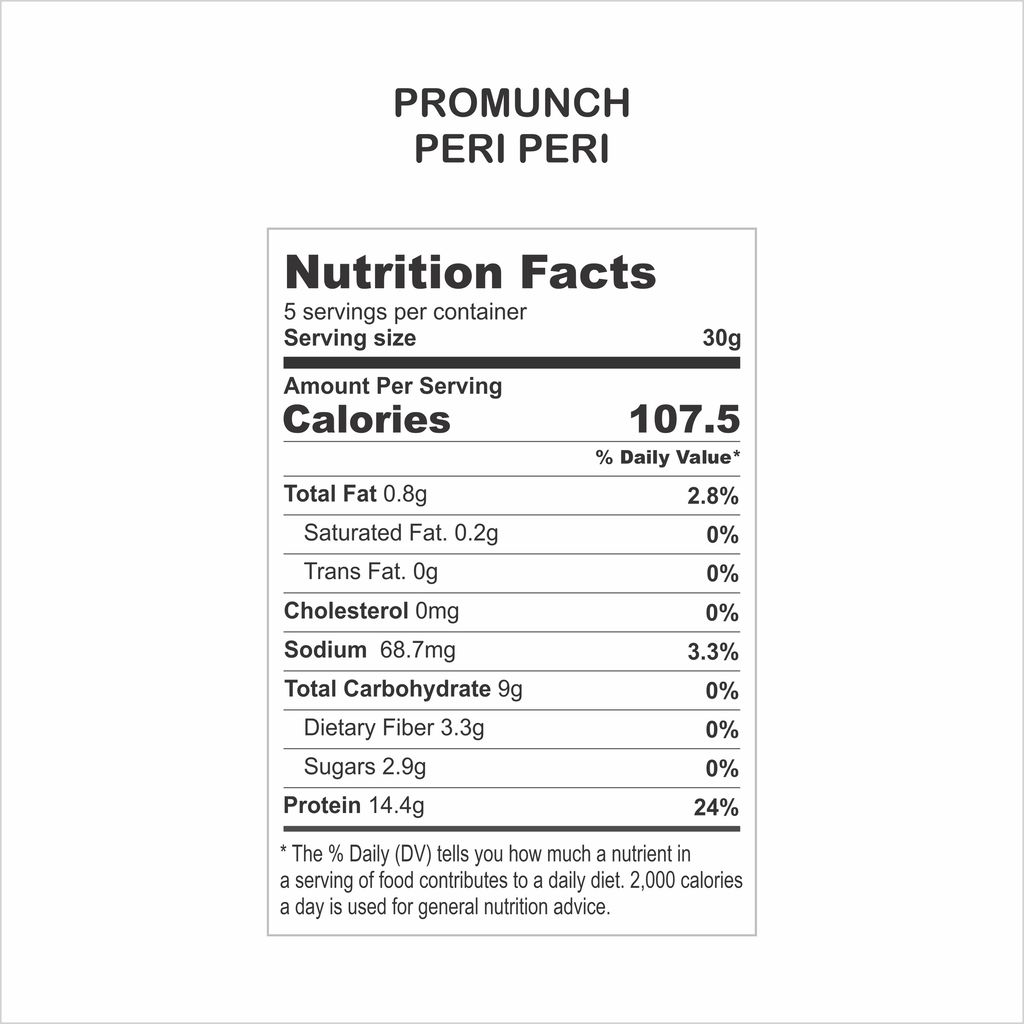 PROMUNCH Travel Combo Pack (Peri Peri) 30gm x 4 view 2