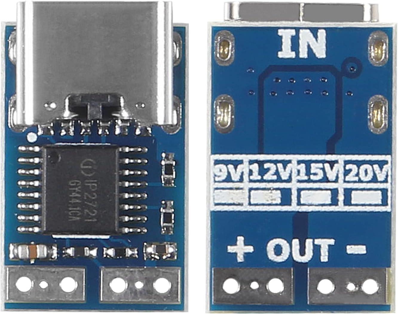 WalkOnAir USB C PD DC Fixed Voltage Power Trigger Decoy Module PDC004 - IP2721 Type C 9V. view 2