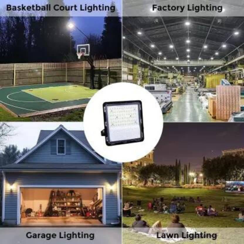 SPARKWORLD IP66 50 Watts Flood Light Flood Light Outdoor Lamp (Yellow) | Colour: Warm White view 2