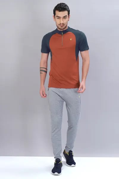 TECHNOSPORT Men T-Shirt RUST view 2