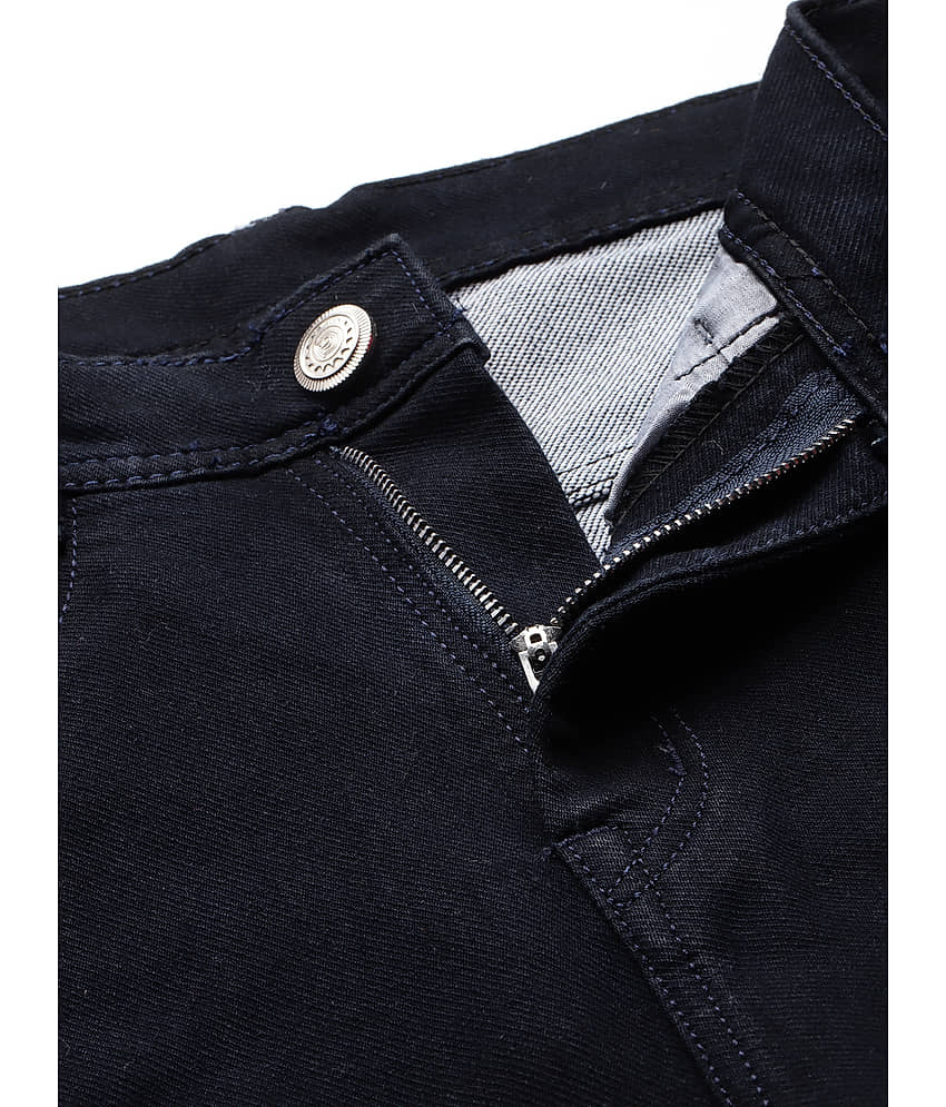 Aarika - Black Denim Wide Leg Women's Jeans ( Pack of 1 ) view 2
