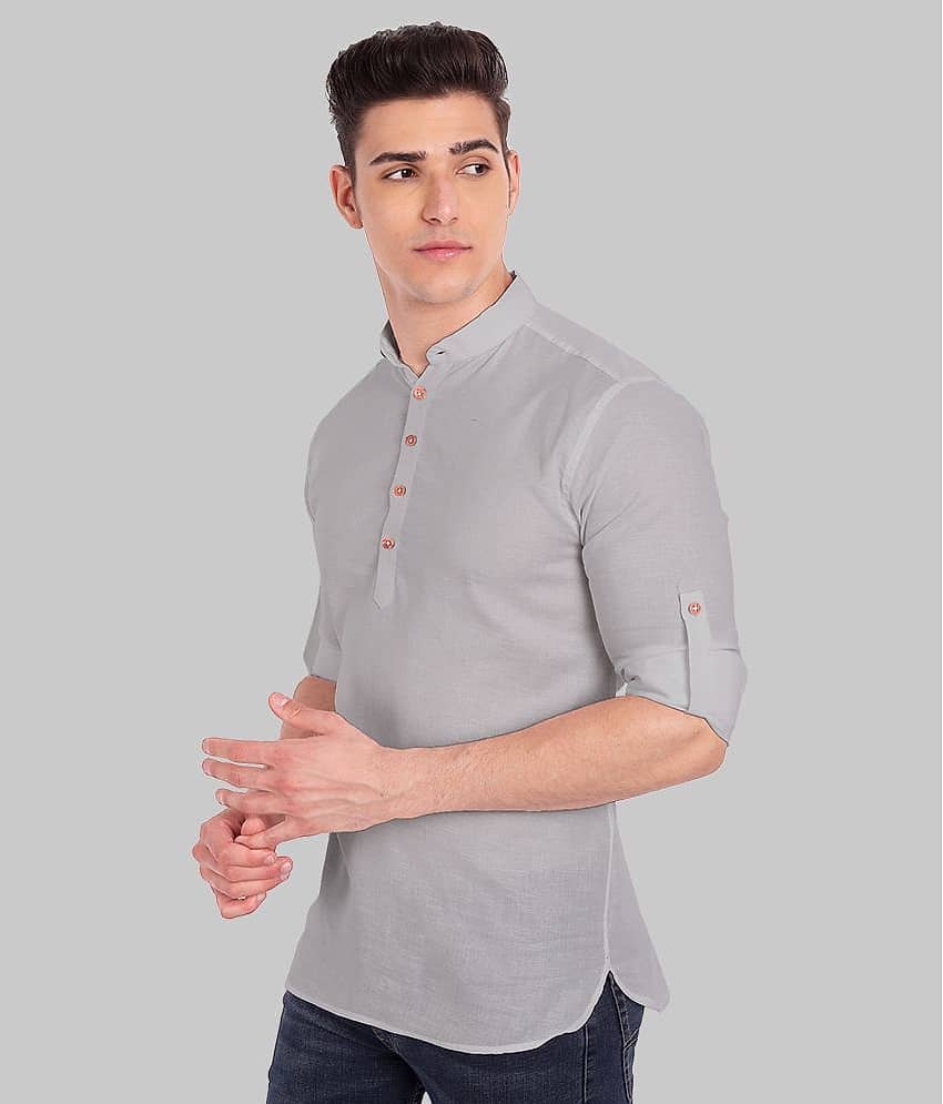 Vida Loca - Maroon Cotton Slim Fit Men's Casual Shirt ( Pack of 1 ) view 2