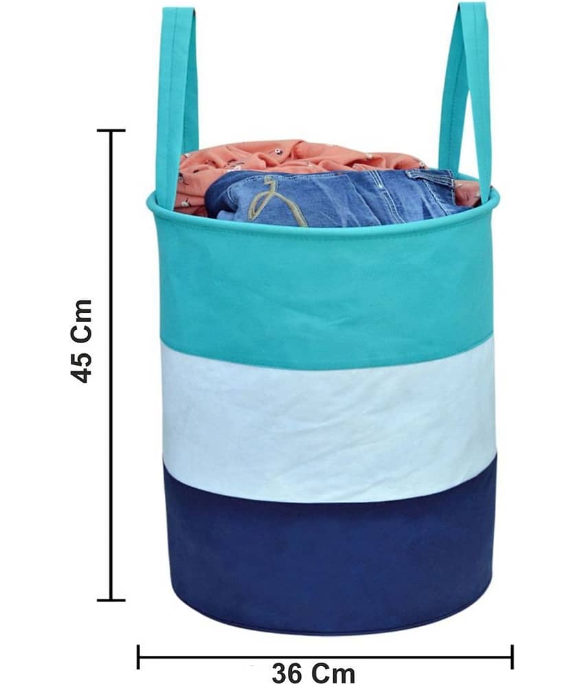 SH NASIMA Blue Laundry Bag view 2