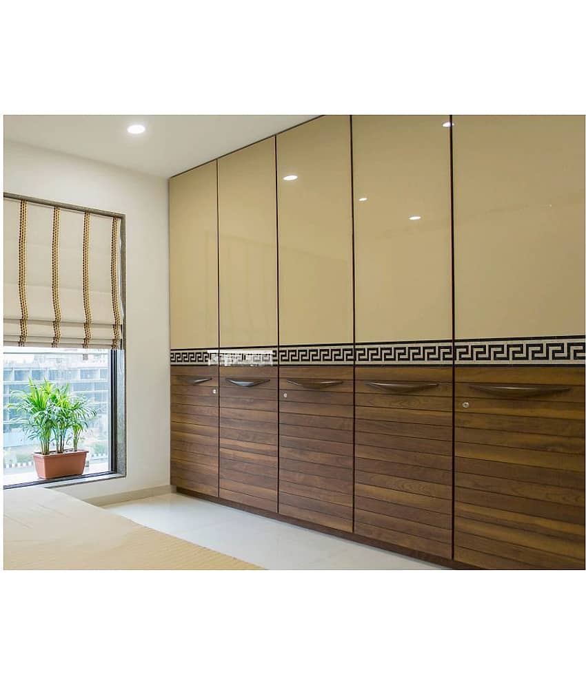 WallDesign Marble Stone Inlay Pattern1 - 8 cm W x 305 cm L Nature Sticker ( 305 x 8 cms ) view 2