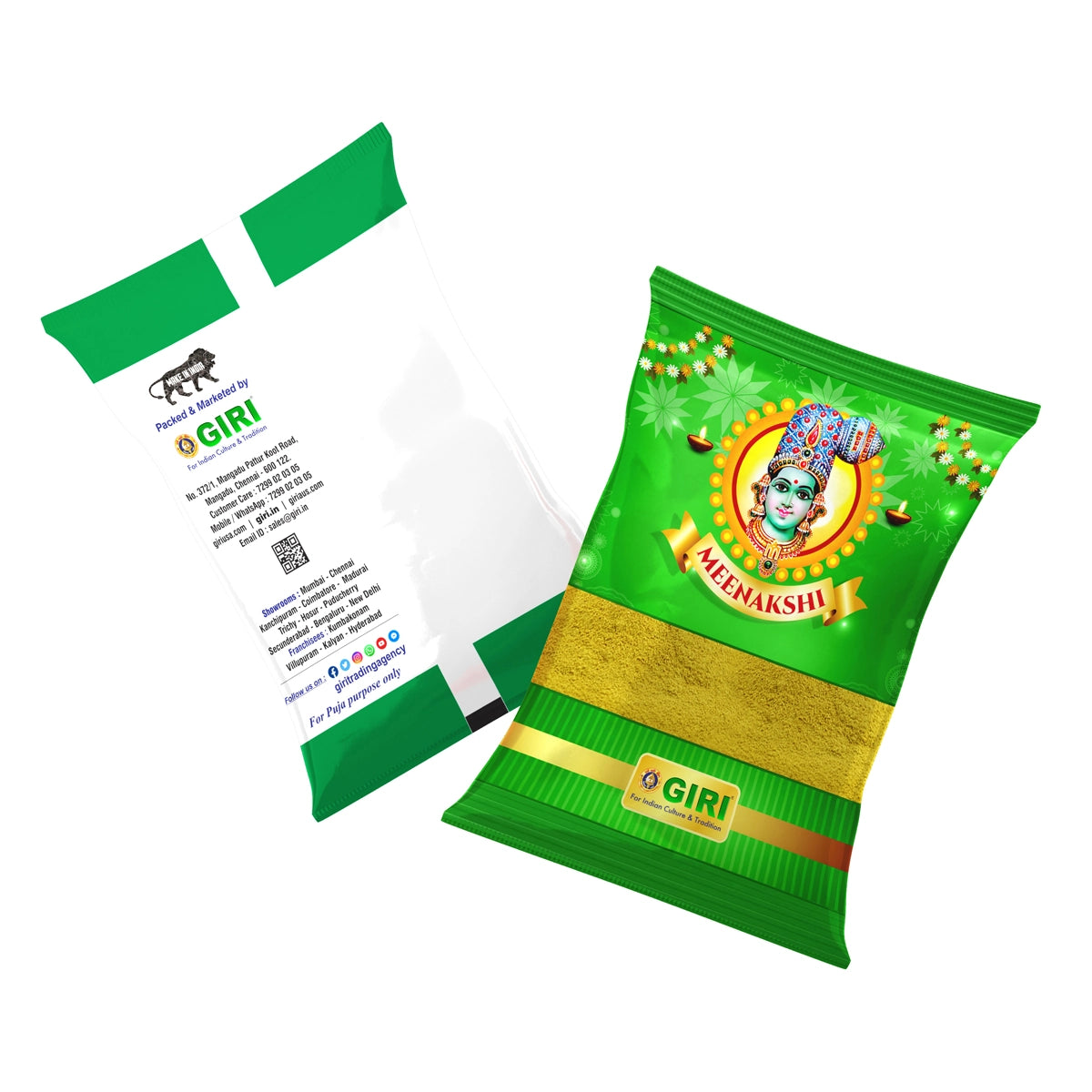 Giri Abhisheka Powder | Thiraviya Vasanai Powder | Thirumanjanam Powder for Pooja 1 Kg view 2