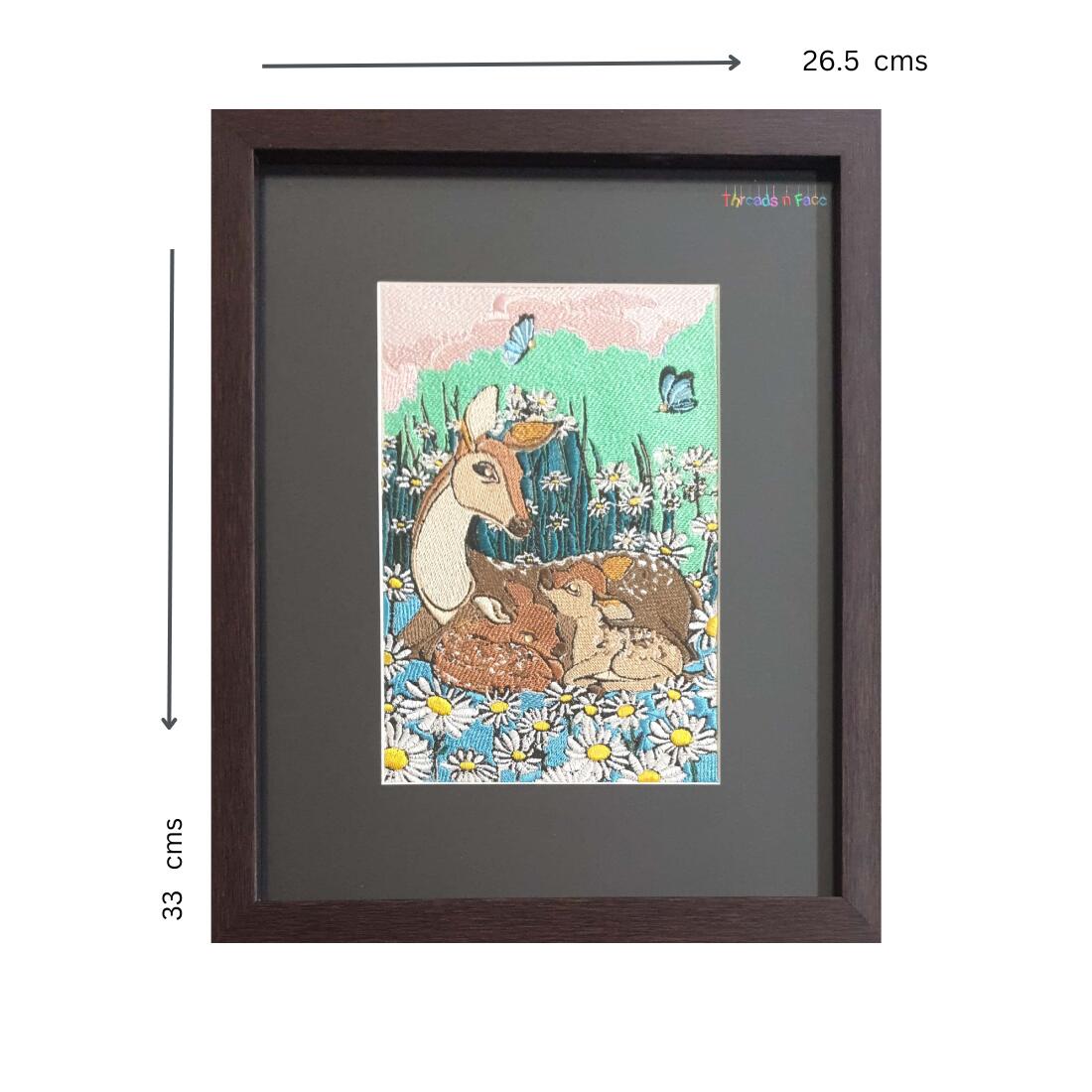 Deer and Fawn view 2