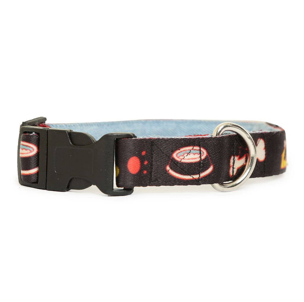 Fashion Multi Black Dog Collar & Leash Set.. view 2
