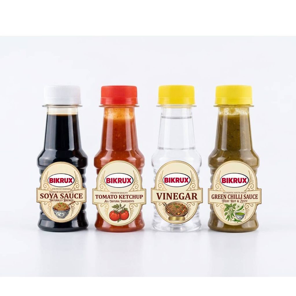 Bikrux 4-in-1 Authentic Chowmin Combo Pack