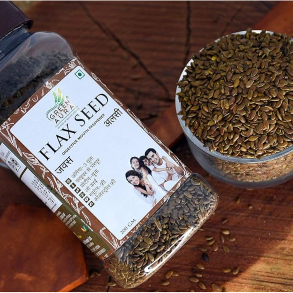 Roasted Flax Seeds - 200 gm view 2