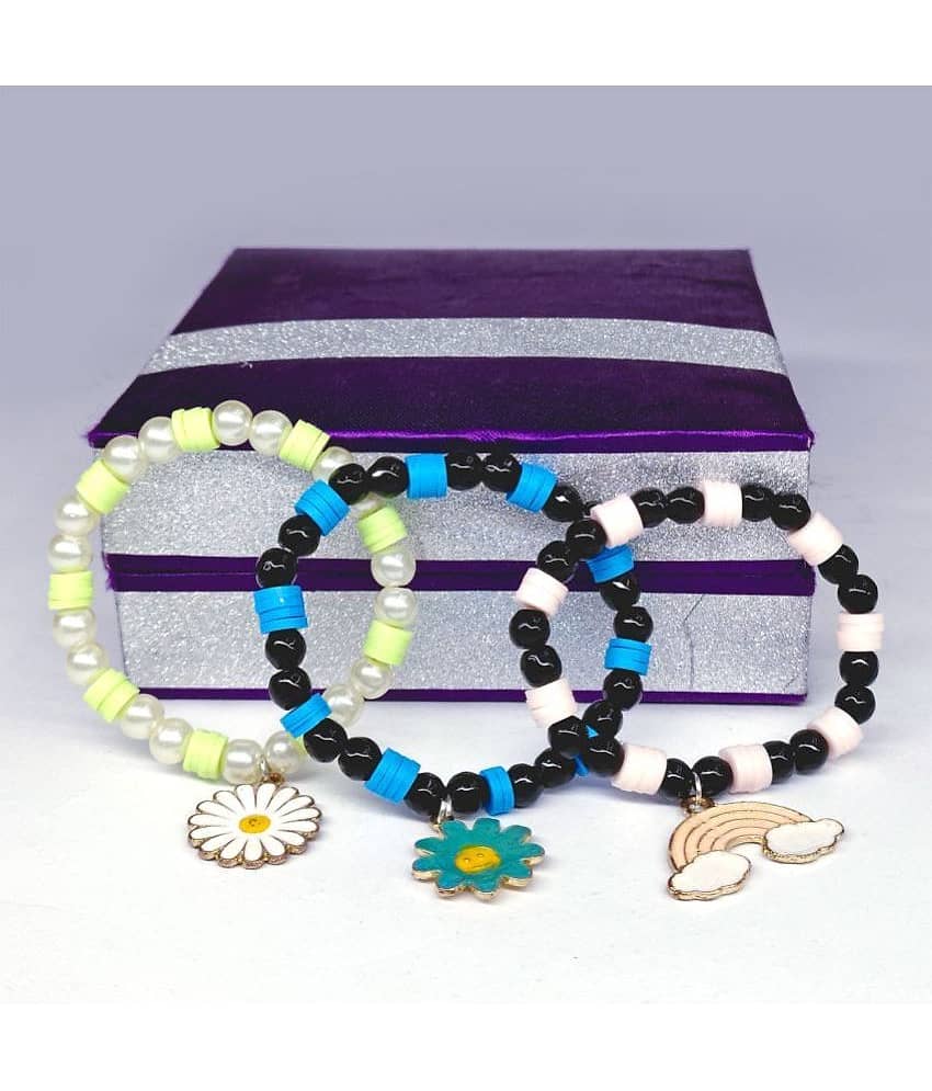 DAIVYA WELLNESS - Multicolor Bracelet ( Pack of 3 ) view 2