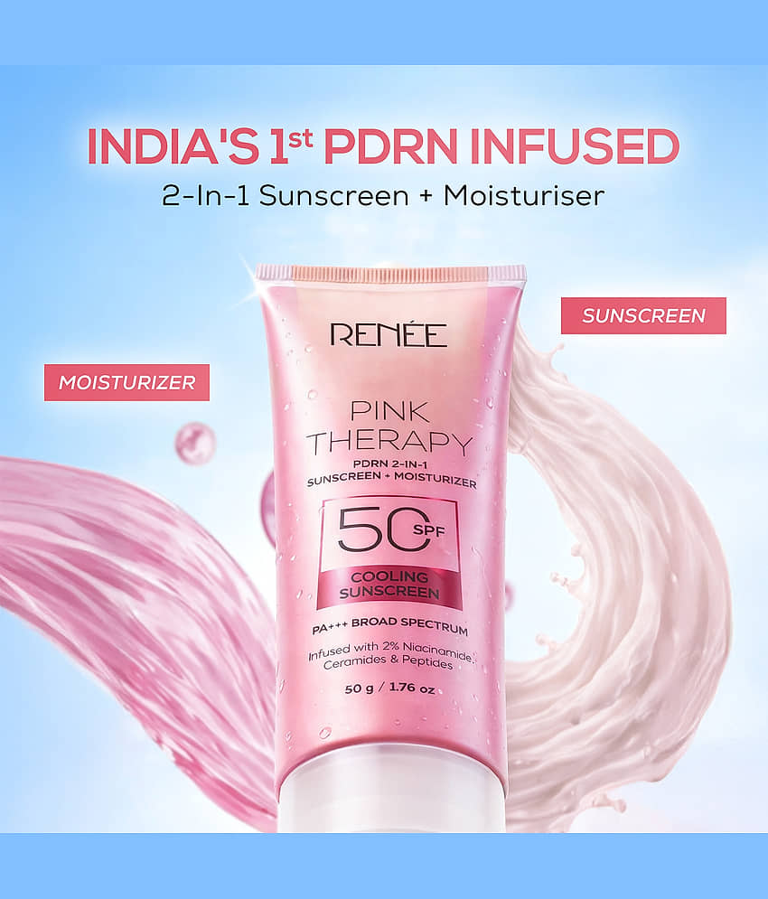 RENEE PINK THERAPY PDRN 2-IN-1 SUNSCREEN+MOISTURIZER 50ML view 2