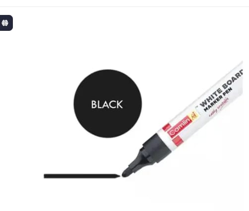 Whiteboard Marker Pen - Refillable White Board Marker with Chisel Tip - Dry Erase Marker for Office, School, and Home Use view 2