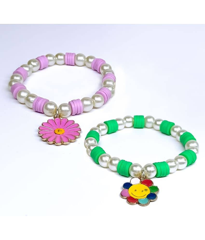 DAIVYA WELLNESS - Multicolor Bracelet ( Pack of 2 ) view 2