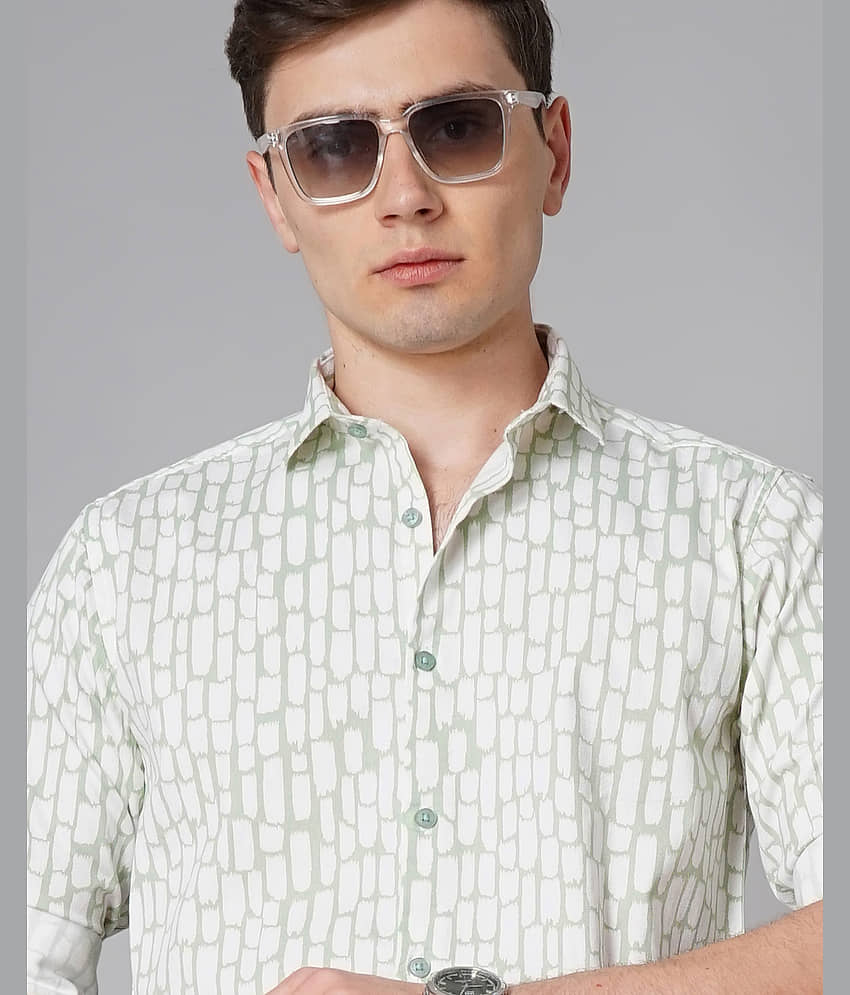 Paul Street - Blue 100% Cotton Slim Fit Men's Casual Shirt ( Pack of 1 ) view 2