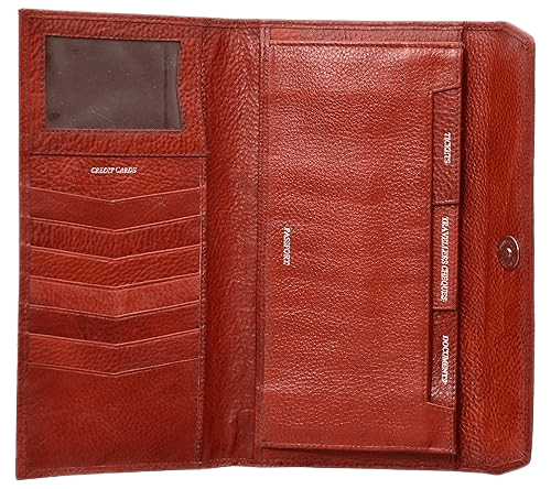 LEATHERMAN LEATHER WOMENS PASSPORT WALLET-1714_tn view 2