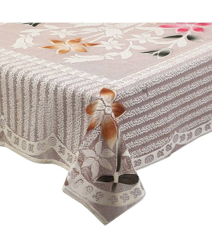 Printed Cotton 4 Seater Rectangle Table Cover ( 152 x 101 ) cm Pack of 1 - Multicolor view 2