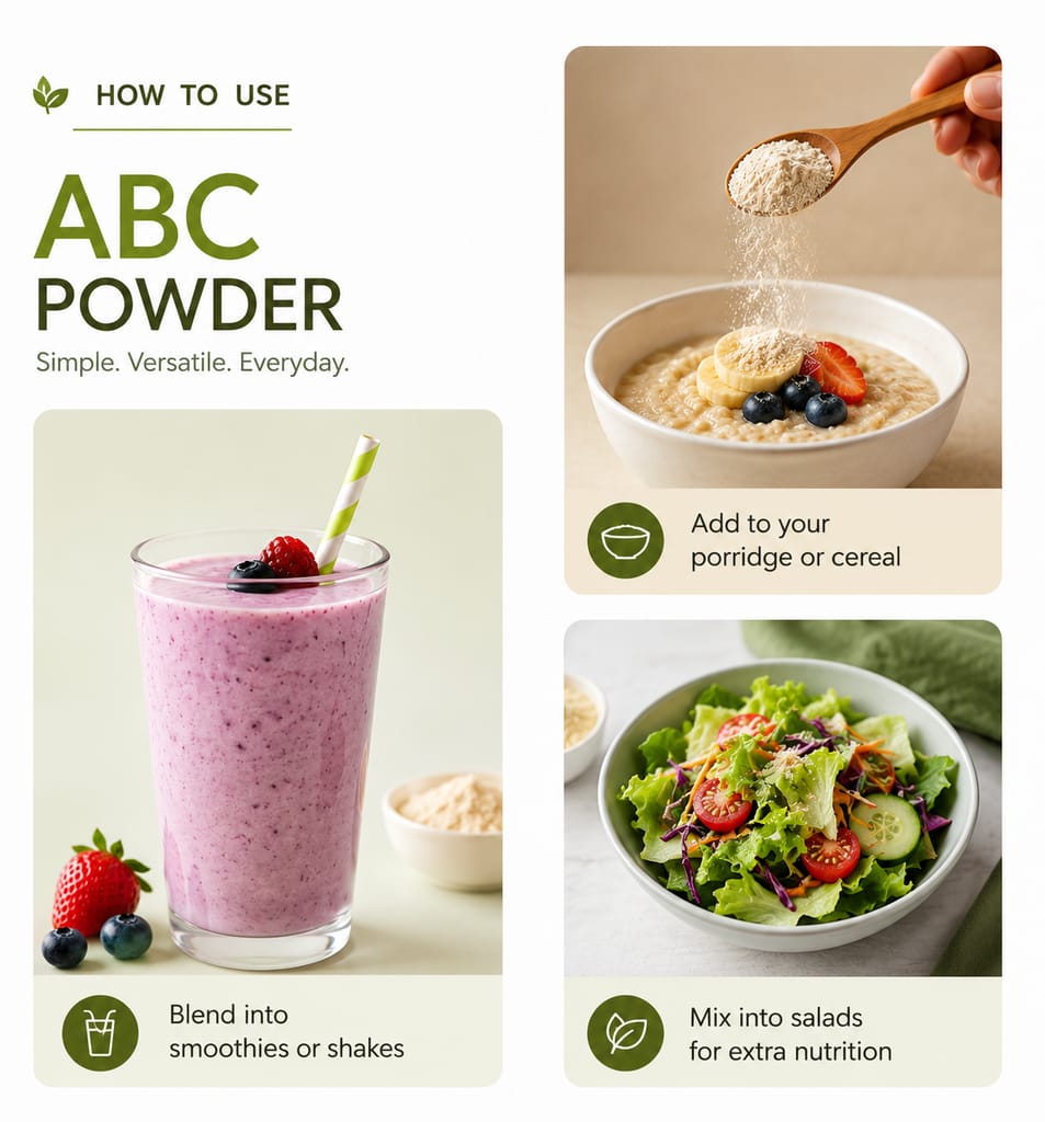 ABC Powder 200g – Apple Beetroot Carrot Superfood | Immunity, Skin Glow & Energy Booster | No Sugar, No Preservatives | MR Organics view 2