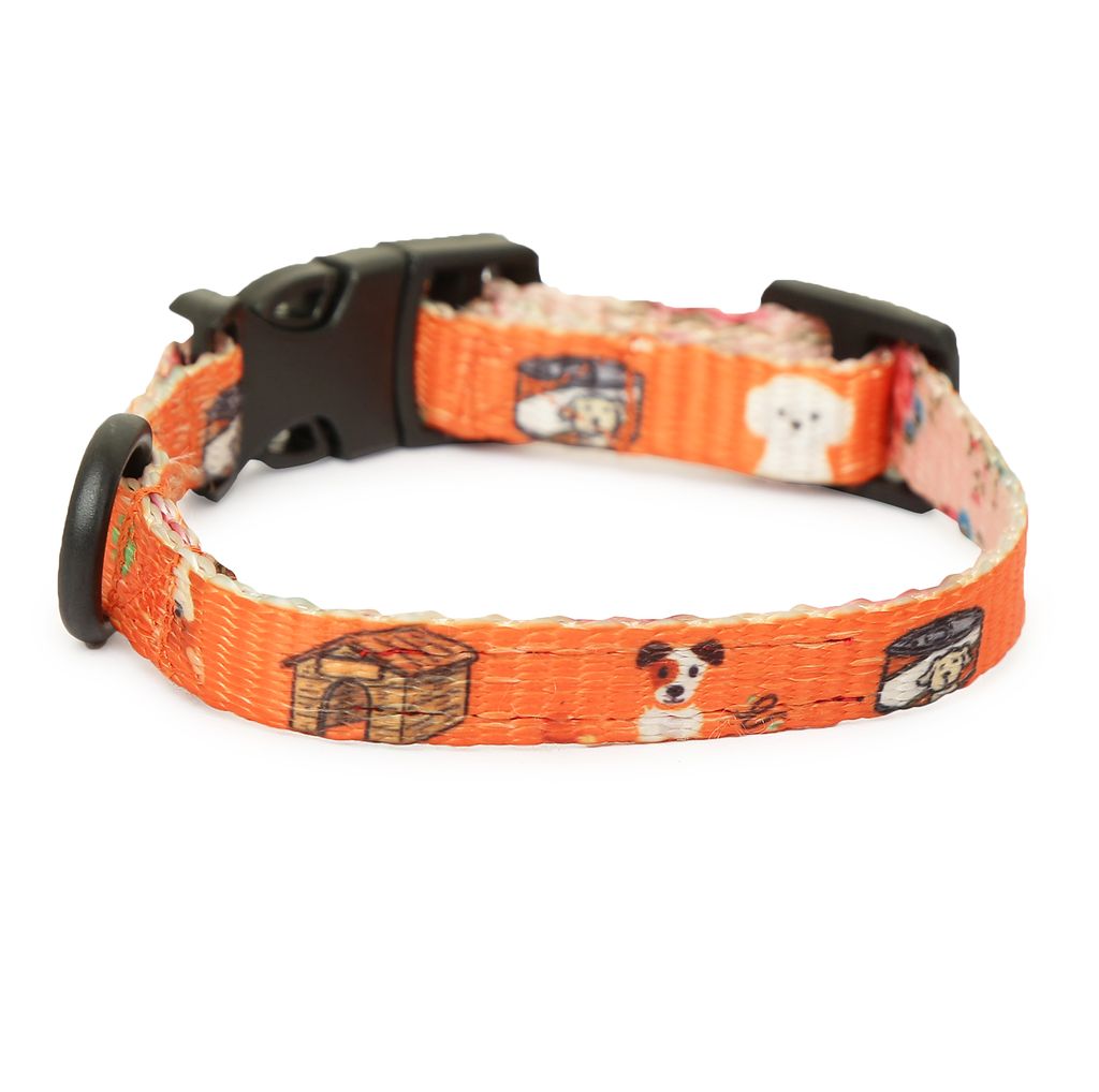 Fashion Nylon Printed Dog Collar Puppy, Rabbit & Cat view 2