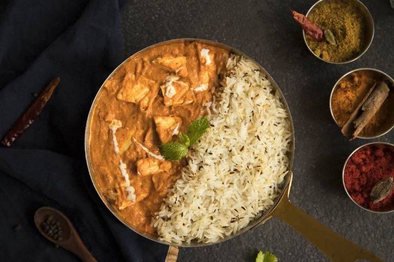 Shahi Paneer Rice Bowl