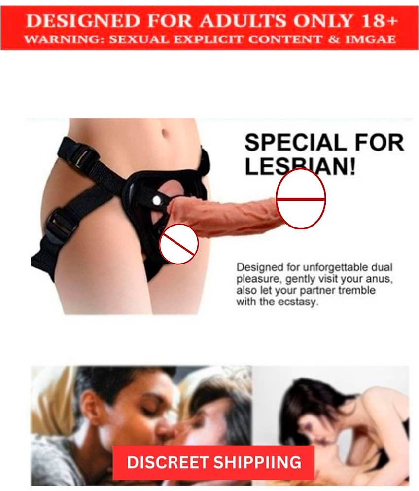 CRAZYNYT - 7 Inch Strap On Artificial Solid Pe*nis sex toy men sex toy strap on dildo Dildo With Belt Sex Toy For Women