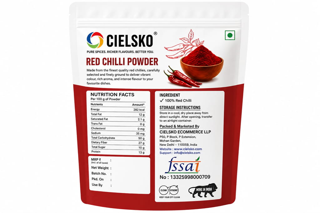 Cielsko Red Chilli Powder-100 g view 2