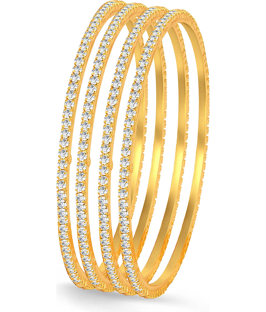Sukkhi - Gold Bangle ( Pack of 1 ) view 2