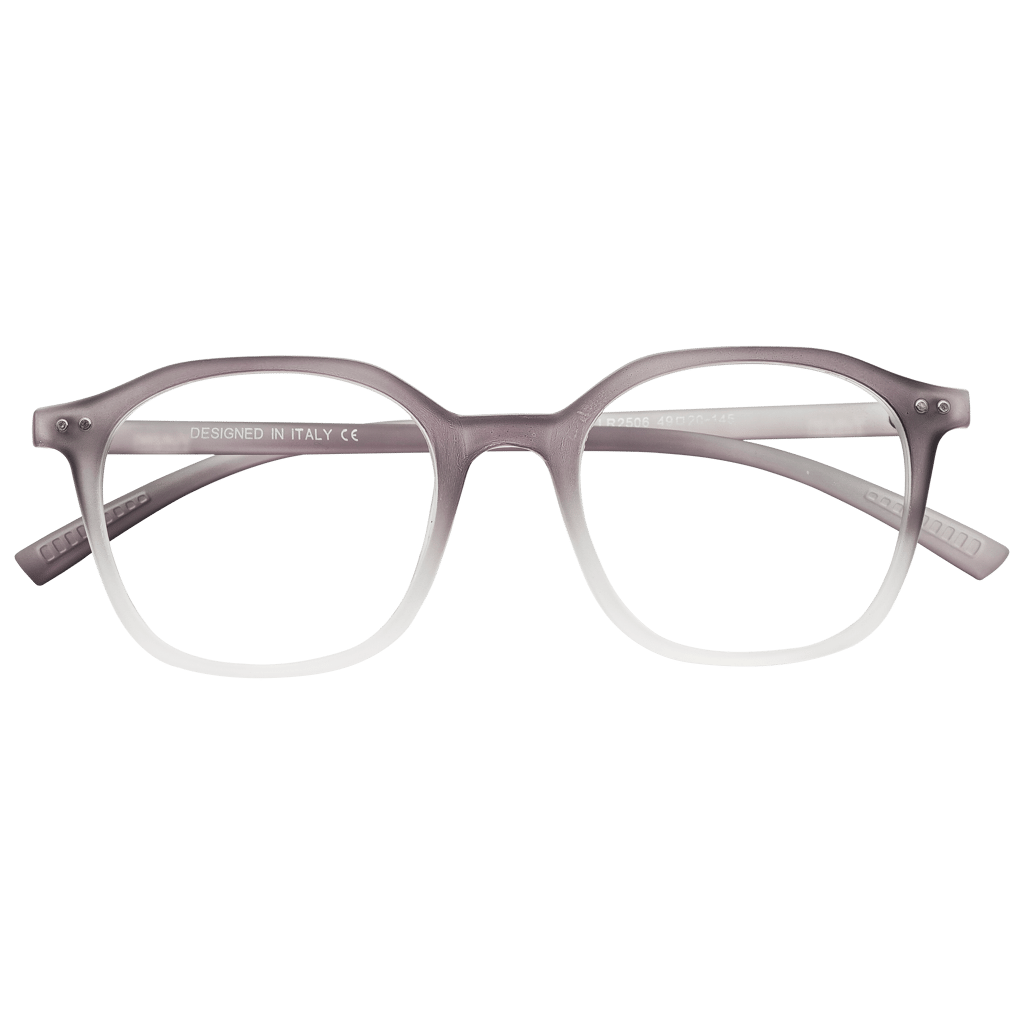 Transparent Full Rim Rectangle Eyeglasses view 2