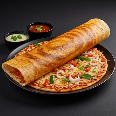 Chinese Pizza Dosa