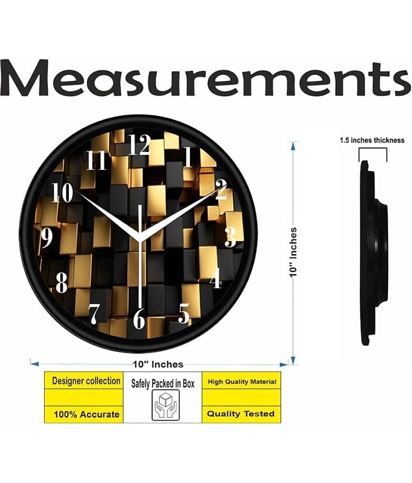 KP CRAFT Circular Analog Wall Clock view 2