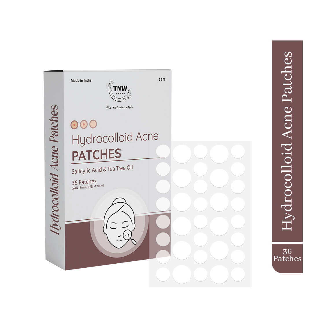 Pimple Patches | Hydrocolloid Spot Stickers with Salicylic Acid view 2