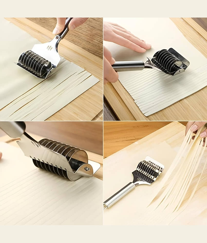 Purple Dust Stainless Steel Pasta Noodle Cutter Stainless Steel (Pack of 1) view 2