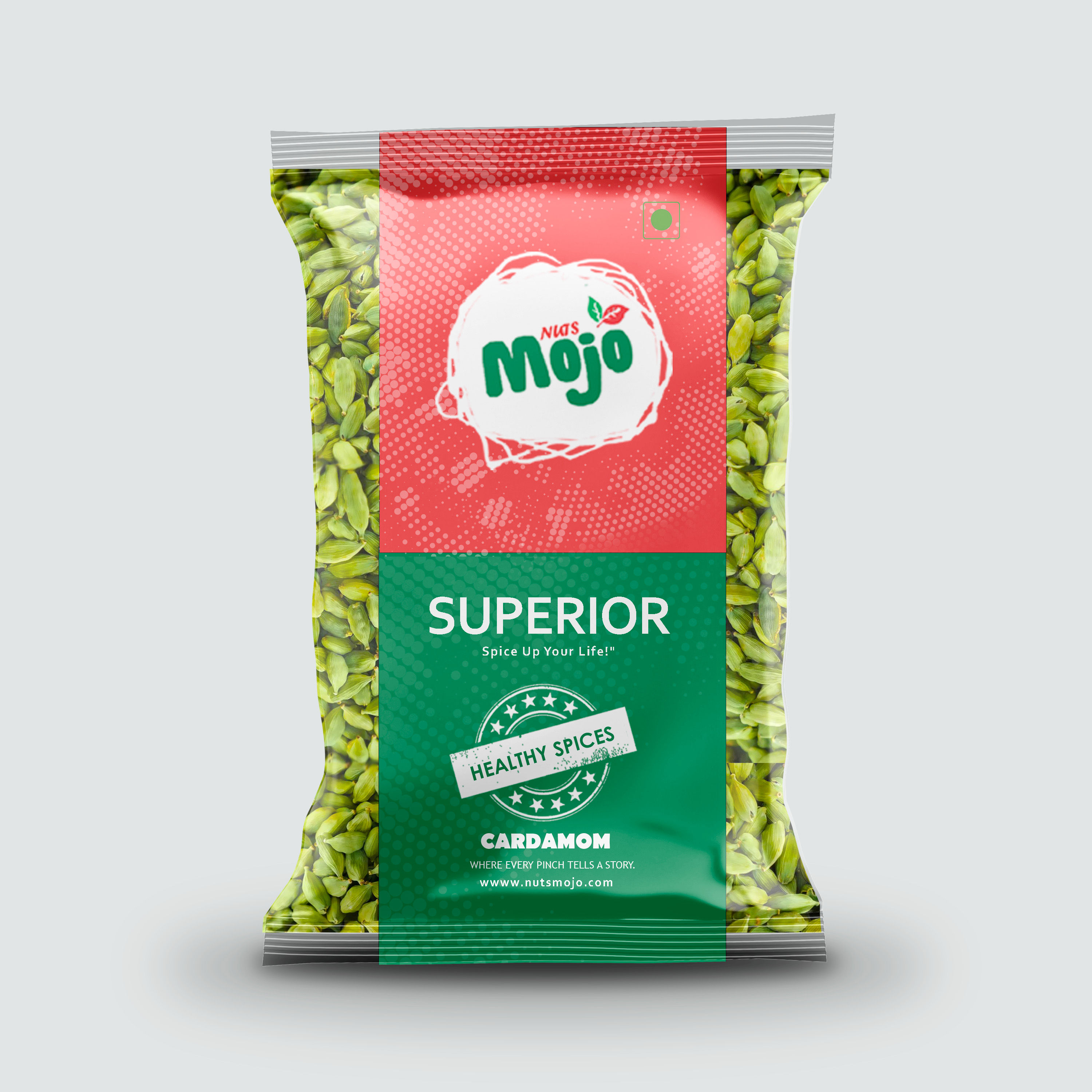 Nutsmojo Cardamom Bold, 250 grams