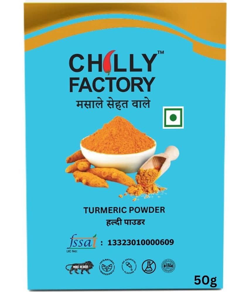 CHILLY FACTORY - Masale, Sehat Wale 450 gm Haldi (Turmeric) ( Pack of 9 ) view 2