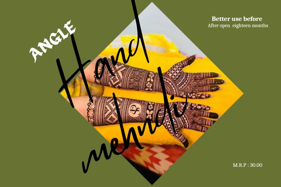 Angle Hand Mehandi